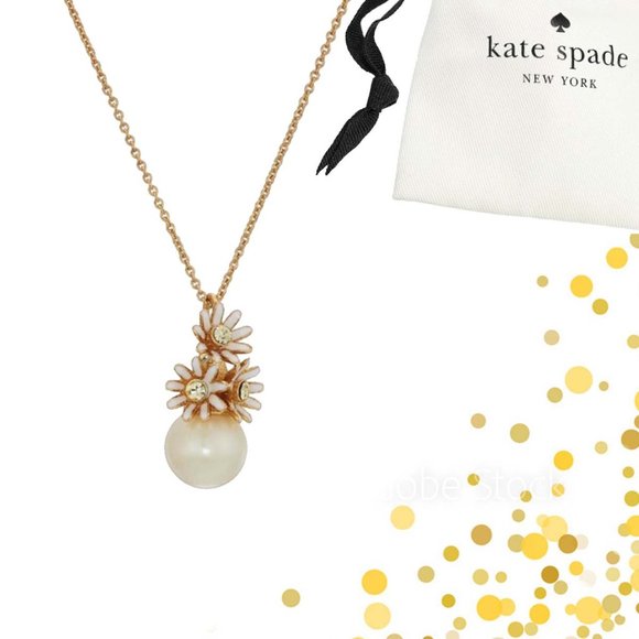 kate spade Loves Me, Loves Me Not Necklace - Picture 1 of 6